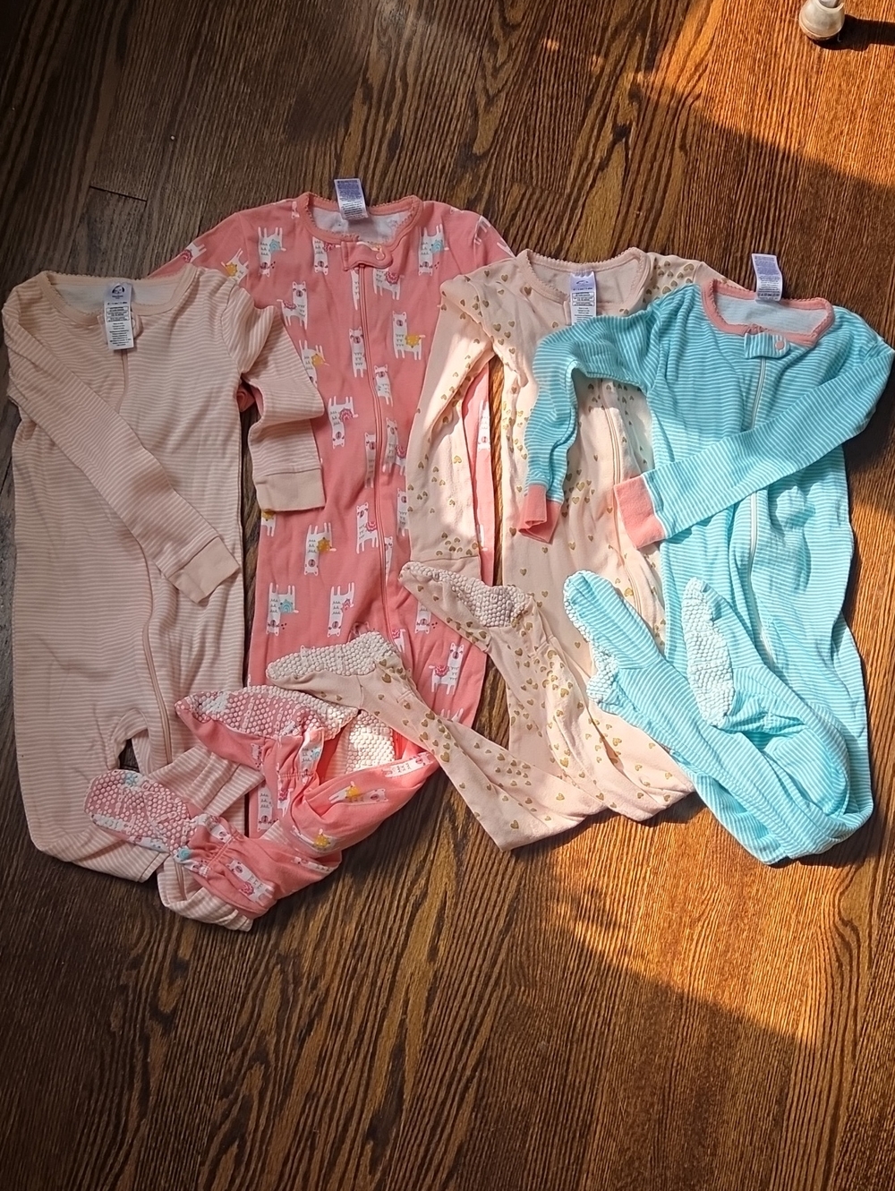 Gerber Footed Pajama Set 4t